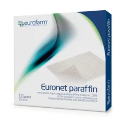 Medicazione In Garza Grassa Paraffinata Euronet Paraffin 10X10Cm 10 Pezzi