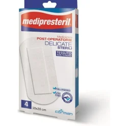 Medicazione Post Operatoria Medipresteril Delicata Tnt 10X20Cm 5 Pezzi Cerotti Post Operatori Classi