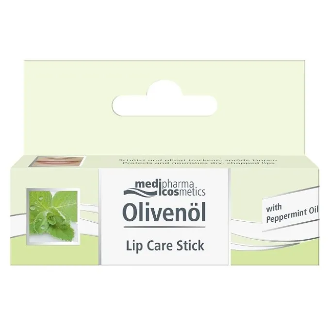 Medipharma Olivenol Lip Care 1 Stick Labbra Pelle Normale