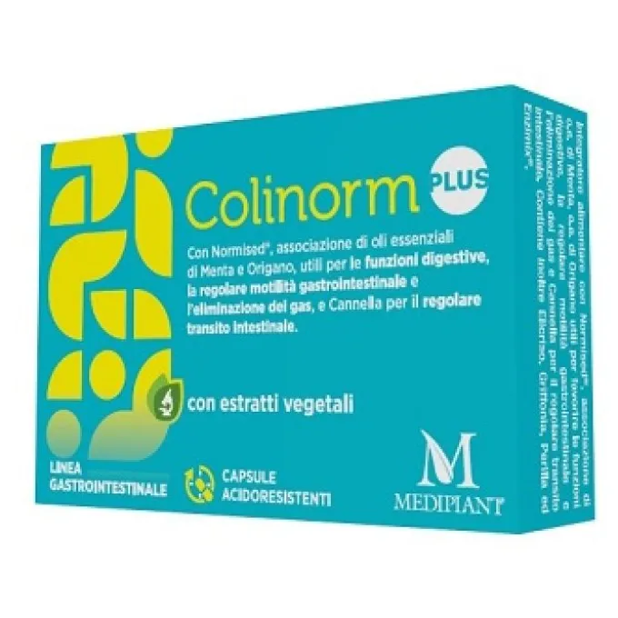 Mediplant Di Tinghino Mg&C Snc Colinorm Plus 30 Capsule Mal Di Pancia