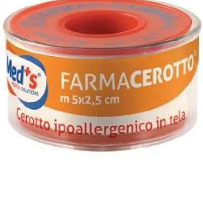 Med's Cerotto Tela In Rocchetto 5 M X 2,50 Cm
