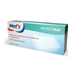 Meds Protect Film Medicazione Poliuretano Impermeabile Adesiva 10 Pezzi