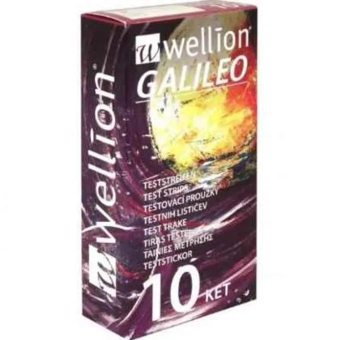 Med Trust Italia Wellion Galileo Strips 10 Ketonemia Test