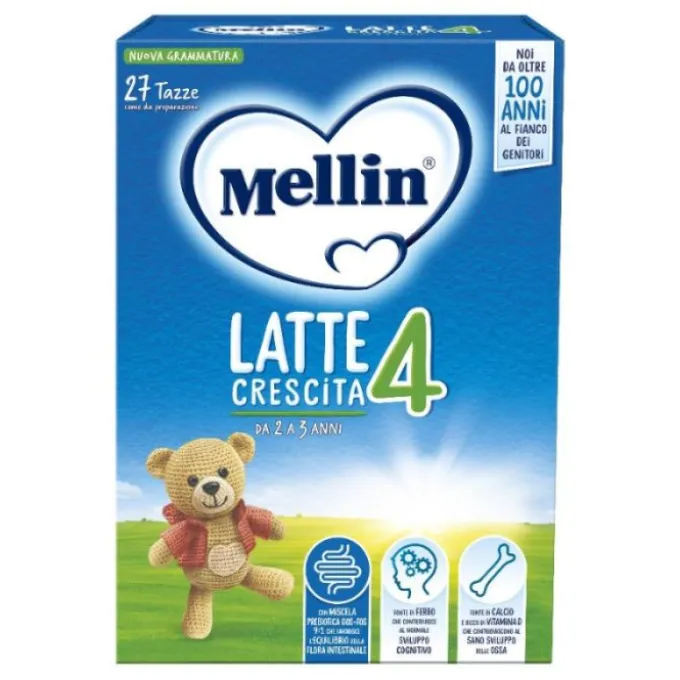 Mellin 4 Latte 2 Buste Da 385 G