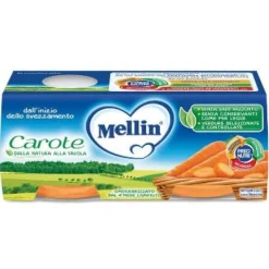 Mellin Omogeneizzato Di Carote 2 X 80 G