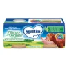 Mellin Omogeneizzato Di Manzo Prosciutto E Verdure 2 X 80 G Carne