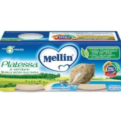Mellin Omogeneizzato Di Platessa 2 X 80 G Pesce