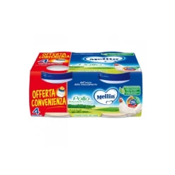 Mellin Omogeneizzato Di Pollo 4 X 80 G Carne