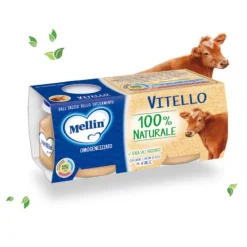 Mellin Omogeneizzato Di Vitello 2 X 80 G Carne
