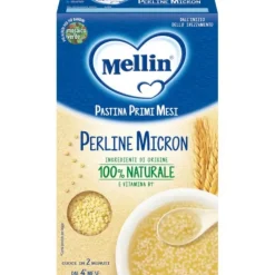 Mellin Perline Micron Pastina Primi Mesi 320 G Pastine