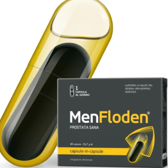 Menfloden 20 Capsule Salute Intima Uomo