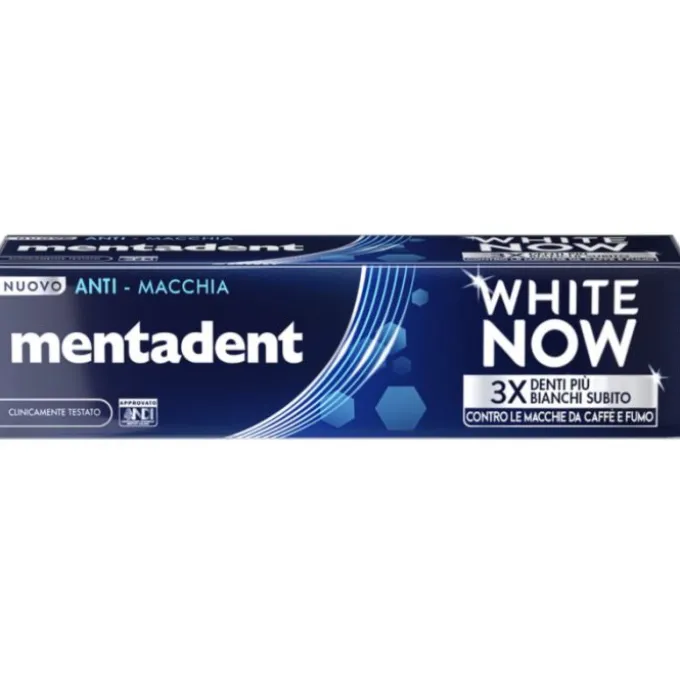 Mentadent Dentifricio White Now Anti Macchia 75 Ml