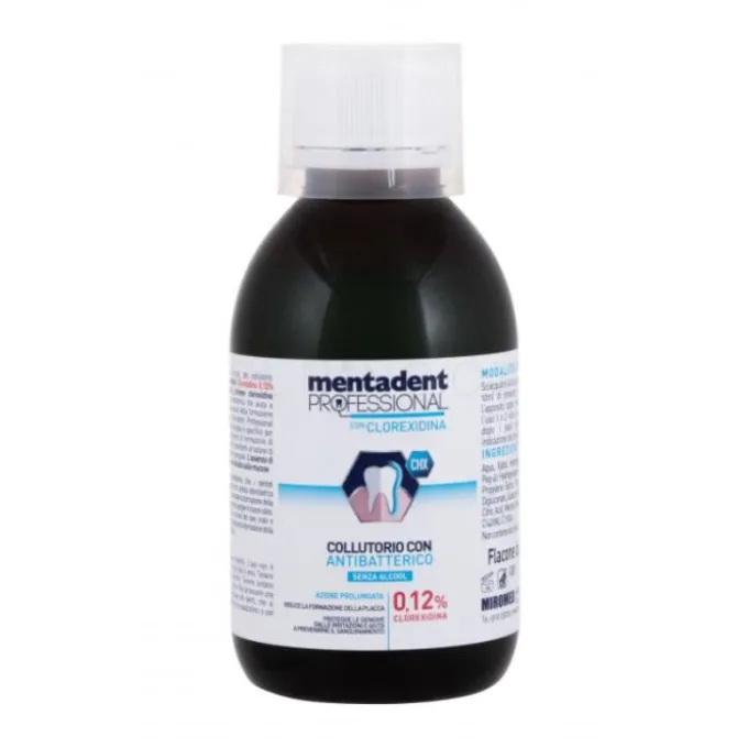 Mentadent Professional Collutorio 0,12% Clorexidina + 0,07%Cpc 300 Ml