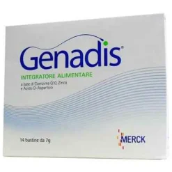 Merck Serono Genadis Integratore Antiossidante 14 Bustine Integratori Fertilita E Libido