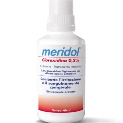 Meridol Collutorio Trattamento Gengive Infiammate Clorexidina 0,2% 300 Ml