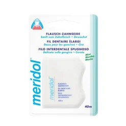 Meridol Expanded Filo Interdentale Cerato Gusto Menta Fresca 40 M Fili Interdentali