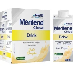 Meritene Clinical Drink Vaniglia 4 Bottiglie Da 200 Ml