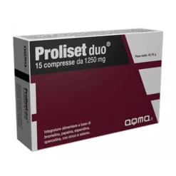 Merqurio Proliset Duo Integratore 15 Compresse