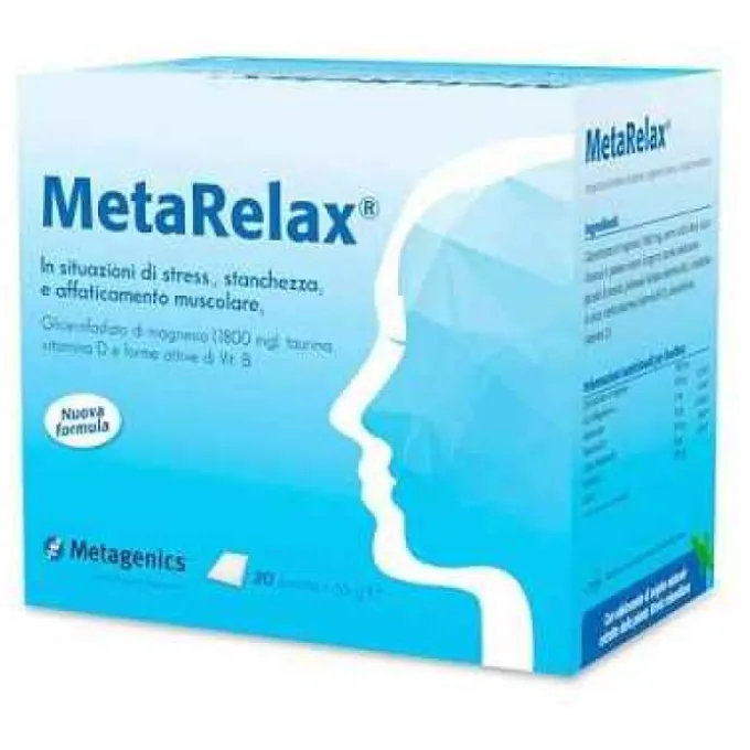 Metagenics Metarelax New 20 Bustine Stress