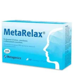 Metagenics Metarelax New Integratore Alimentare 45 Compresse Stress