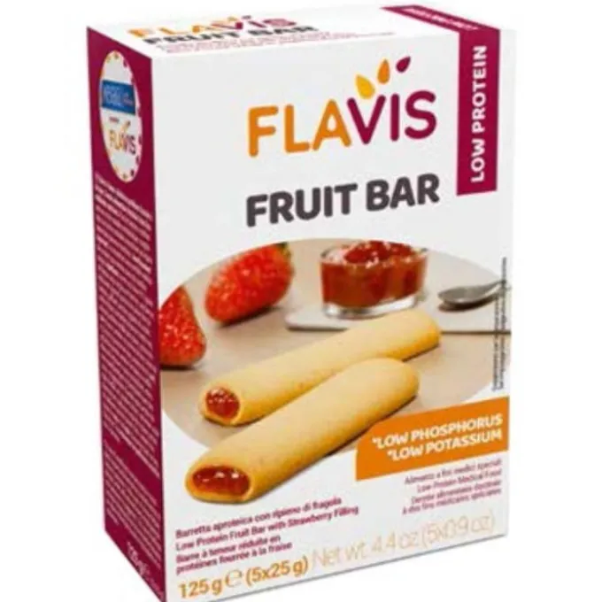 Mevalia Flavis Fruit Bar Barrette Aproteiche Alla Fragola 125 G Dolci E Merende