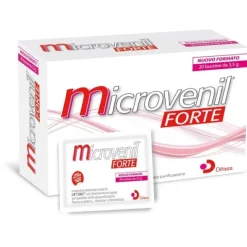 Microvenil Forte 20 Bustine Da 3,5 G Integratori Venotonici