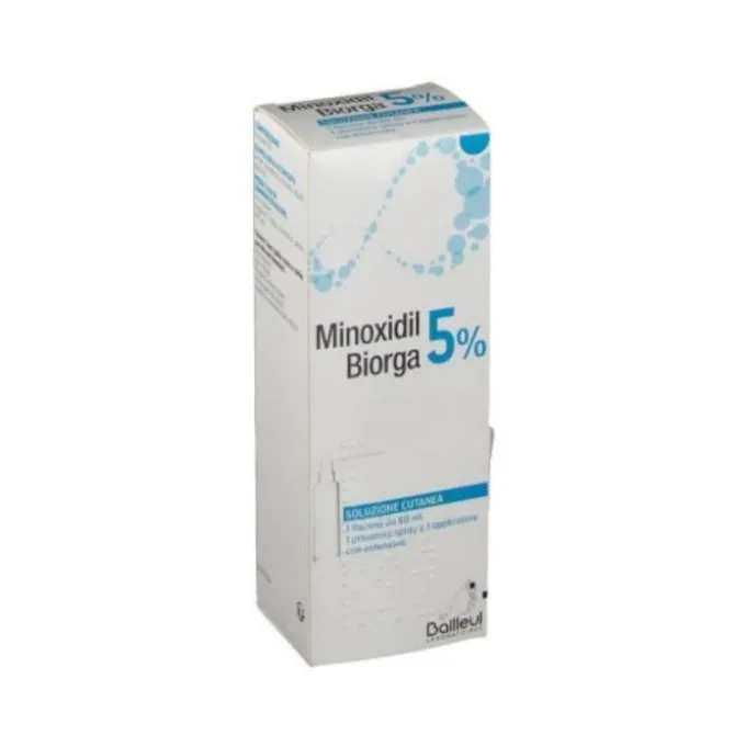Minoxidil Biorga Sol Cut 3Fl5%