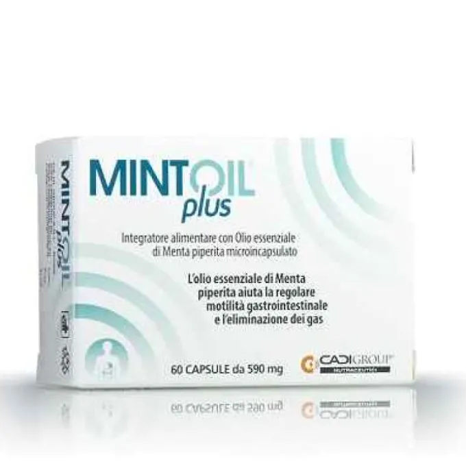 Mintoil Plus Integratore Intestinale 60 Capsule Gonfiore