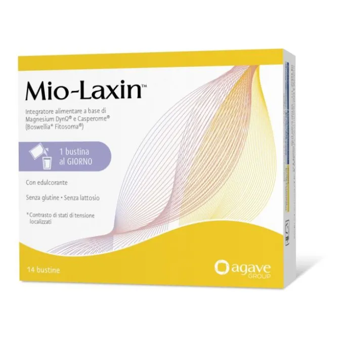 Mio-Laxin 14 Bustine Con Edulcorante Senza Glutine Senza Lattosio