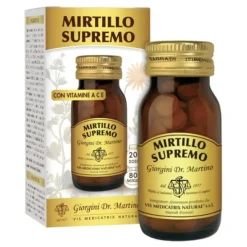 Mirtillo Supremo 80 Pastiglie - Integratore Alimentare Integratori Venotonici