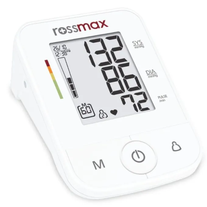 Misuratore Di Pressione Rossmax X3 Con Alimentatore Misuratori Di Pressione