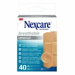 3M Nexcare Universal Cerotti Universal Breathable Assortiti 40 Pezzi