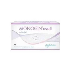 Monogin Trattamento Vulvovaginiti 10 Ovuli Vaginali Ripristino Microflora