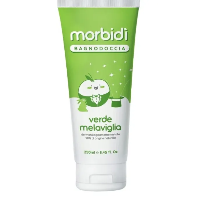 Morbidi' Bagnodoccia Verde Melaviglia 250 Ml Detersione Pelle Normale