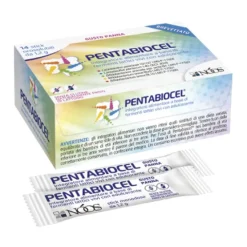 Moviscom Pentabiocel Integratore Fermenti Lattici Vivi 14 Bustine Stick