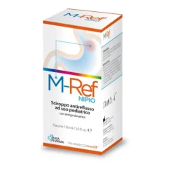M-Ref Nipio Sciroppo Antireflusso Ad Uso Pediatrico 150 Ml Con Siringa Dosatrice