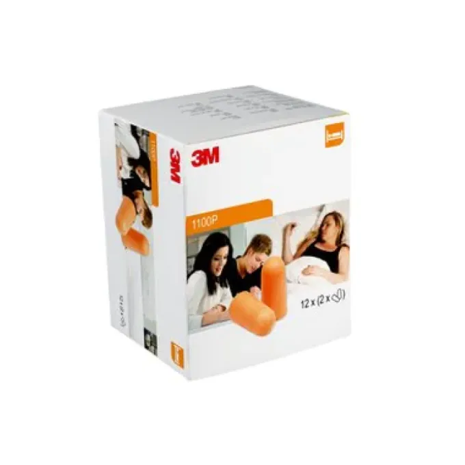 3M Tappi Auricolari Barriera Rumore 4 Pezzi