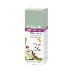 Mucolid Med Tosse Gola Spray Orale 30Ml Disinfettanti Bocca E Gola Spray