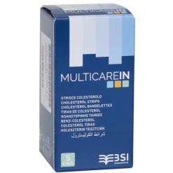 Multicare In Colesterolo 5 Strisce Reattive Test