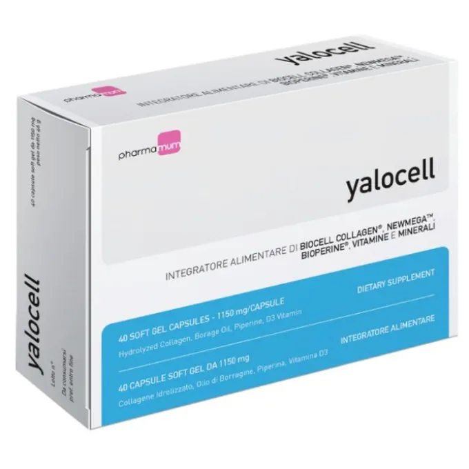 Mum Yalocell Integratore Benessere Pelle E Ossa 40 Capsule Salute Delle Articolazioni