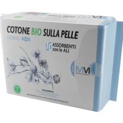 Munus Medical Assorbente Giorno Con Ali Cotone Bio Sulla Pelle 245 Mm 10 Pezzi