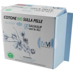 Munus Medical Proteggi Slip Con Ali Cotone Bio Sulla Pelle 12 Pezzi Proteggislip