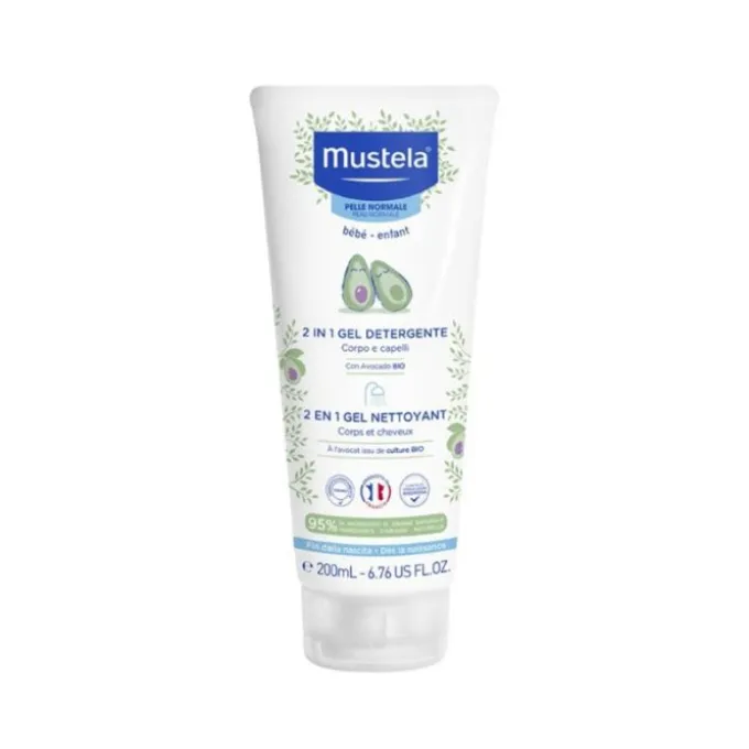 Mustela 2 In 1 Gel Detergente 200 Ml