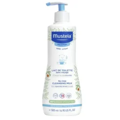 MUSTELA LATTE DETERGENTE SENZA RISCIACQUO PELLE NORMALE, FIN DALLA NASCITA FLACONE 500 ML