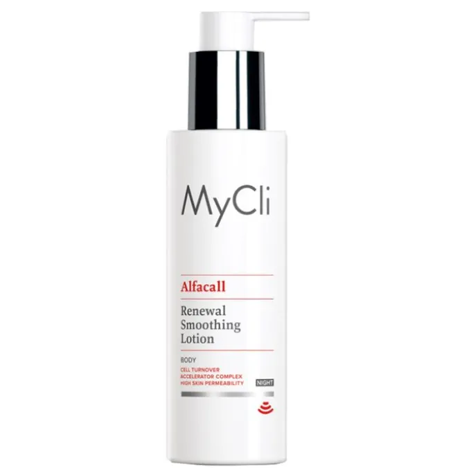 Mycli Alfacall Fluido Levigante Corpo Rinnovatore Notte 200Ml Idratazione Pelle Normale