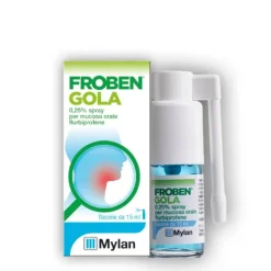 Mylan Froben Gola Nebulizzatore 15 Ml 0,25%