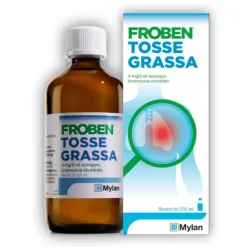 Mylan Froben Tosse Grassa Sciroppo 250 Ml 4 Mg/5 Ml