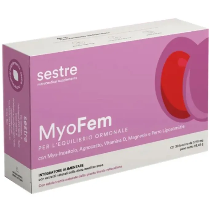 MYOFEM INTEGRATORE PER LA FERTILITÀ FEMMINILE 30 BUSTINE - INTEGRATORE ALIMENTARE