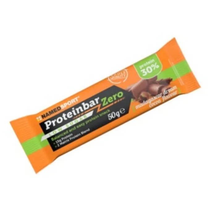 Namedsport Named Sport Proteinbar Zero Barretta Cacao Madagascar Dream 50G