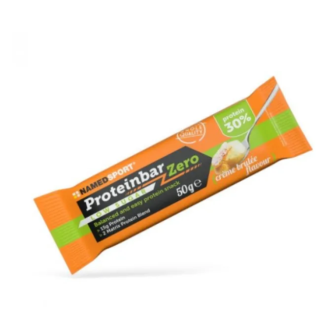 Namedsport Srl Named Sport Proteinbar Zero Barretta Creme Brulee 50G Alimenti Iperproteici